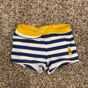 Zara Baby Boy Striped Swim Shorts